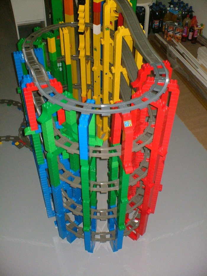 Lego Duplo Elevated Train Track  Lego duplo train, Lego duplo